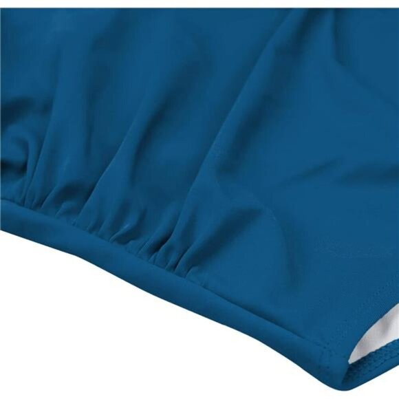 Women's One Piece Swimsuit Tummy Control Cutout High Waisted Wrap Tie Back - Picture 4 of 6